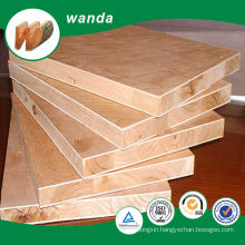 low price poplar /falcata/paulownia core block board